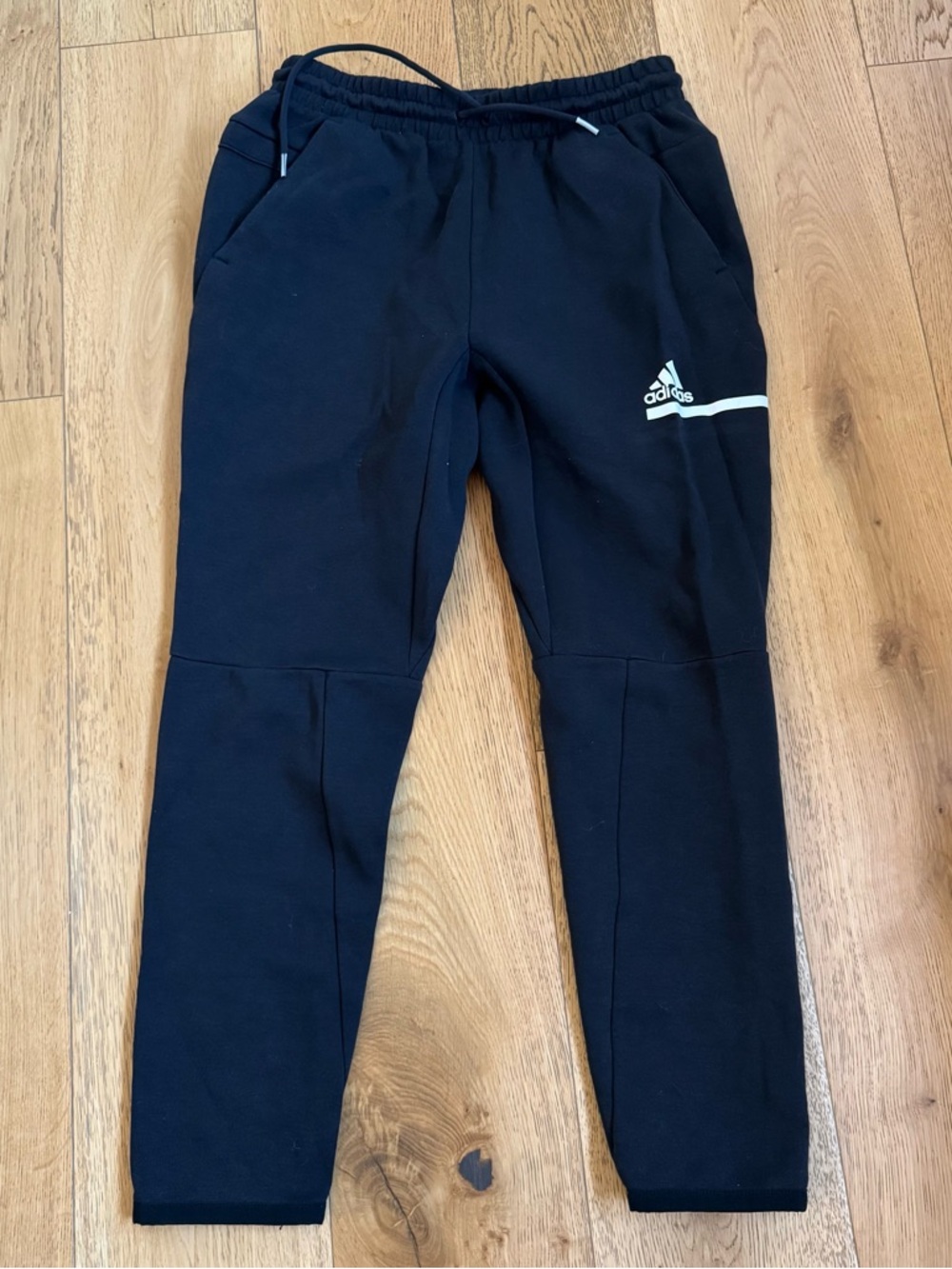ADIDAS Black Men's SPORTSWEAR Primegreen PANTS JOGGERS GQ6264 SIZE M Medium